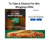 Get A Chance For Win Wingstop Offer