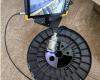 Underwater Borehole Well pipe drain Sewer Inspection camera