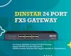 Dinstar 24 Port FXS Gateway at Affordable Price