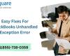How to Handle QuickBooks Unhandled Exception Error