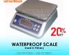 Aqua proof table top scale weighing scales 15kg capacity
