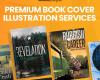 Premium Book Cover Illustration Services in UK