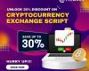Get Up To 30% off on Powerful Cryptocurrency Exchange Script