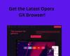 Get the most recent version of the Opera GX browser (UK only).