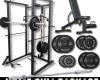 Commercial Power Rack Half Cage - Ultimate Strength Training Equipment